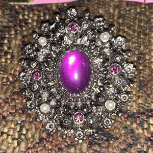 Sarah Coventry Vintage silver brooch pin